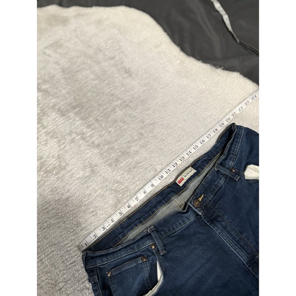 Wrangler Relaxed Boot Mens Blue Denim Jeans Size 40x29 Pants - Picture 7 of 9